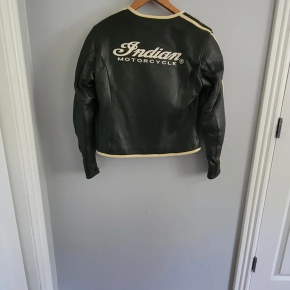 Indian Motorcycle S leather riding jacket - Picture 7 of 10